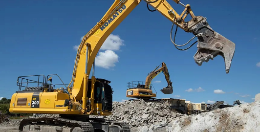 komatsu earthworks digger copy